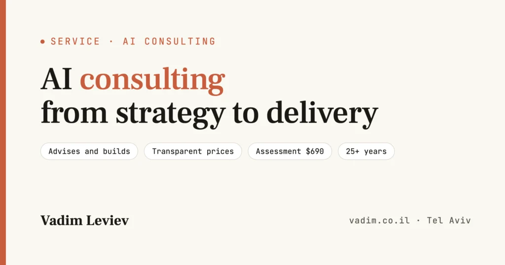 AI Consulting for Business - From Strategy to Implementation